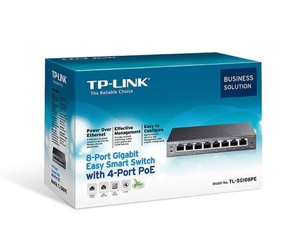 Зображення 5 Комутатор TP-Link TL-SG108PE