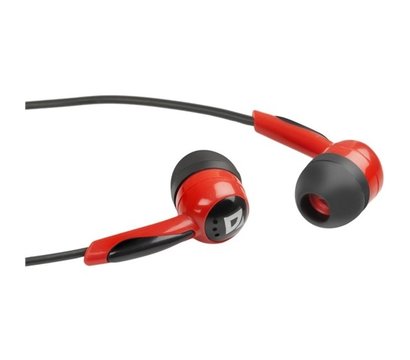 Зображення 2 Навушники Defender Basic-604 Black-Red — 63605