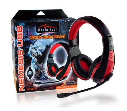 Изображение 2 Наушники Media-Tech Nemesis USB — MT3574 с микрофоном