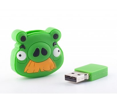 Зображення 2 Накопичувач USB MD Angry Birds 196 16GB USB 2.0 Green