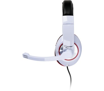 Изображение 2 Наушники Gembird MHS-001-GW White выдвижной