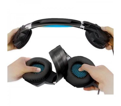 Изображение 3 Наушники REAL-EL GDX-7500 Black/Blue — EL124100015