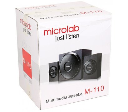 Зображення 6 Акустична система 2.1 Microlab Black — M-110