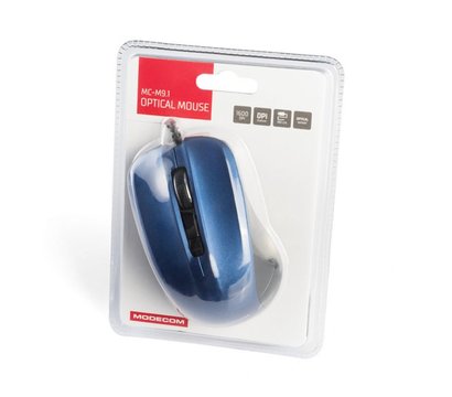 Зображення 2 Миша Modecom MC-M9.1 USB Black-Blue — M-MC-00M9.1-140