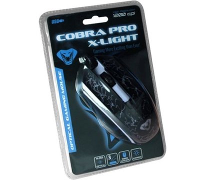 Изображение 2 Мышь Media-Tech Cobra Pro X-Light Black — MT1117