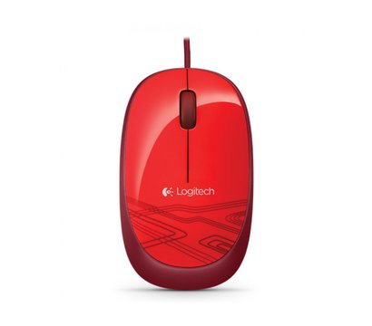Зображення 2 Миша Logitech M105 Corded Red
