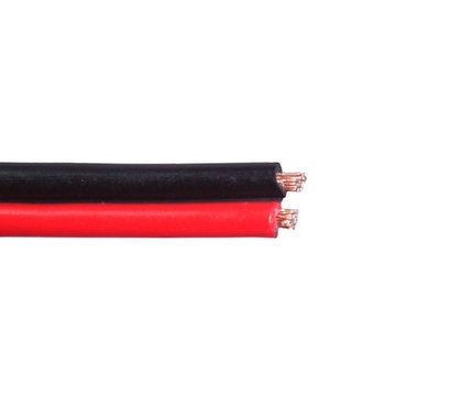 Зображення 2 Кабель акустичний Dialan 2*0,75 ССА 100m red-black