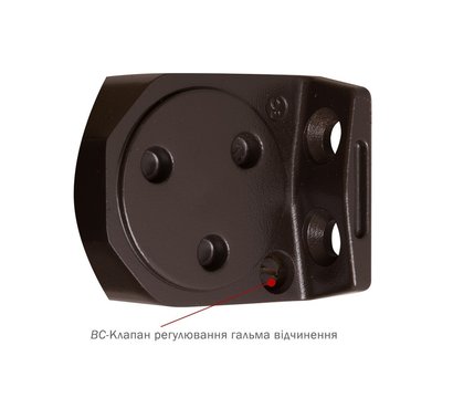 Зображення 4 Дотягувач Ryobi D-2055V BC UNIV Dark Bronze до 1250 мм, Колір корпусу: бронзовий