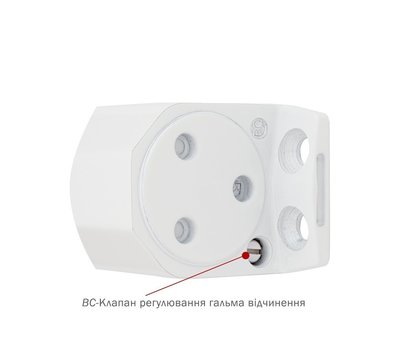 Зображення 7 Дотягувач Ryobi D-2055V BC UNIV Glossy White верхній, Колір корпусу: глянсовий білий