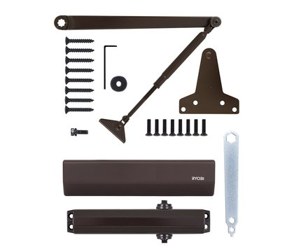 Зображення 8 Дотягувач Ryobi D-2055V BC UNIV Dark Bronze до 1250 мм, Колір корпусу: бронзовий