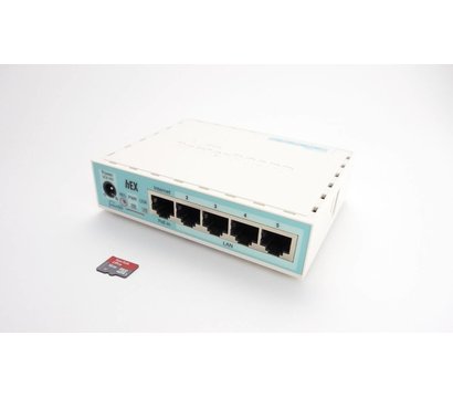Зображення 4 Точка доступу MikroTik hEX (RB750Gr3) наявність PoE