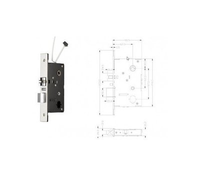 Зображення 5 замок Seven Lock SL-7731 Silver