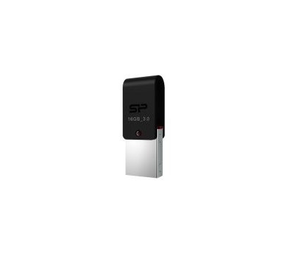 Изображение 2 Накопитель USB Silicon Power Mobile X31 OTG, Black 16GB USB 3.0 - SP016GBUF3X31V1K