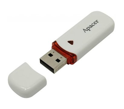 Изображение 5 Накопитель USB Apacer AH333 USB 2.0 64Gb White - AP64GAH333W-1