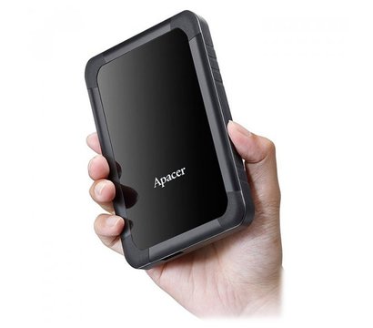 Зображення 4 Жорсткий диск Apacer AC532 1TB 5400rpm USB 3.1 External Black — AP1TBAC532B-1