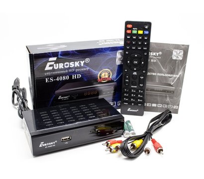Зображення 4 Ресівер Eurosky ES-4080 HD з Wi-Fi