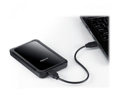 Зображення 5 Жорсткий диск Apacer AC532 1TB 5400rpm USB 3.1 External Black — AP1TBAC532B-1