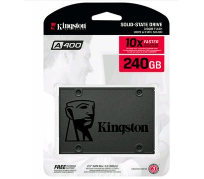 Изображение 5 SSD диск Kingston Now A400 240GB 2.5 SATA III TLC — SA400S37/240G, Емкость накопителя: 240 ГБ