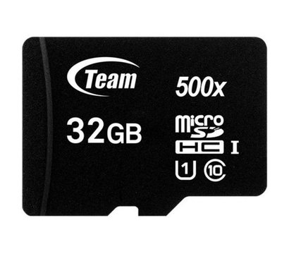 Изображение 2 Карта памяти Team MicroSDHC 32GB Class 10 + adapter SD — TUSDH32GCL10U03