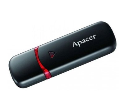 Изображение 4 Накопитель USB Apacer AH333 USB 2.0 64Gb Black - AP64GAH333B-1