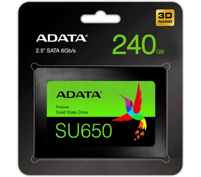 Зображення 5 SSD диск A-Data Ultimate SU650 240GB 2.5 SATA III TLC — ASU650SS-240GT-R