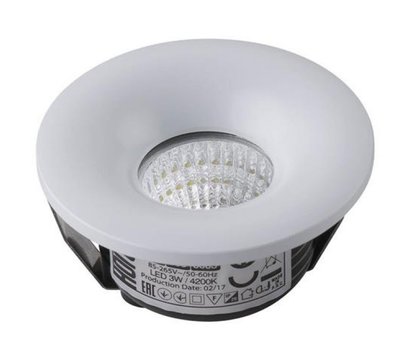 Зображення 2 LED світильник Horoz Electric Bianca Chrome метал