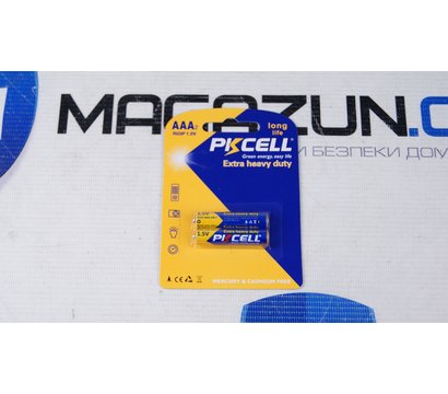 Зображення 2 Батарейка Pkcell 1.5V AAA/R03, 2 шт. (блистер)