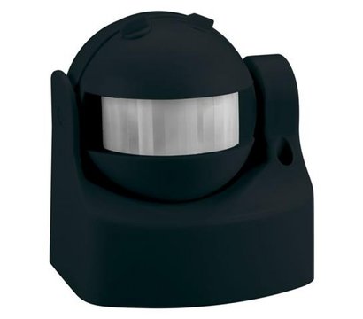 Зображення 2 Датчик руху Horoz Electric Linea 180 Black до 12 метрів, Колір: чорний