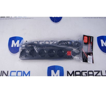 Изображение 2 Сетевой фильтр FrimeCom FC-B2005W 1.8 м Black 5 розеток