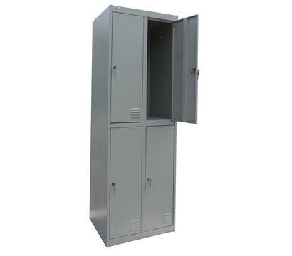 Зображення 2 Шафа-сейф Ferocon НЯ-24-01-06х18х05-7035 4 замка
