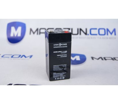 Зображення 2 Свинцево-кислотний акумулятор LogicPower LPM4-4 AH (4135)
