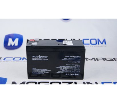Зображення 3 Свинцево-кислотний акумулятор LogicPower LPM 12-7.2 AH (3863), Ємність (Аг): 7.2 А·год