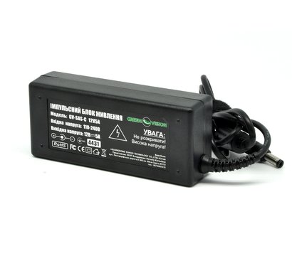 Зображення 4 Блок живлення GreenVision GV-SAS-C 12V5A (60W) на 12V DC, Струм (А): 5 А