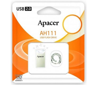 Изображение 4 Накопитель USB Apacer AH111 USB 2.0 64GB Crystal - AP64GAH111CR-1