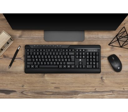 Изображение 15 Комплект мышь + клавиатура 2E MK410 Black — 2E-MK410MWB