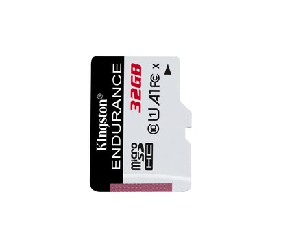 Зображення 2 Карта пам`яті Kingston High Endurance UHS-I MicroSDHC 32GB Class 10 - SDCE/32GB, Обсяг пам`яті: 48 Гб