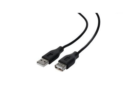 Зображення 2 Кабель 2E AM/AF 1.8м Black — 2E-W-3168