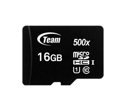 Изображение 2 Карта памяти Team MicroSDHC 16GB Class 10 + SD-adapter — TUSDH16GCL10U03