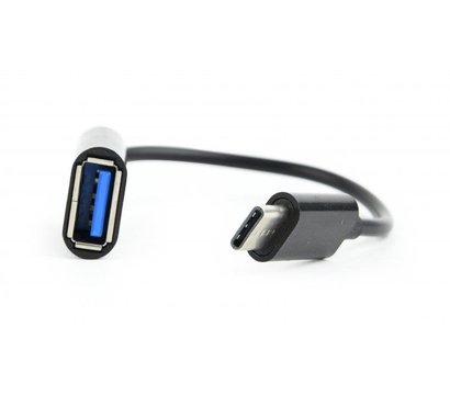 Зображення 2 Кабель Cablexpert USB2.0-USB Type-C, 0.2 м, black — AB-OTG-CMAF2-01