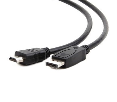 Изображение 2 Кабель мультимедийный Cablexpert DisplayPort-HDMI 1.8м — CC-DP-HDMI-6