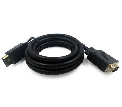 Изображение 2 Кабель мультимедийный Cablexpert DisplayPort - VGA, 1.8м, Black — CCP-DPM-VGAM-6