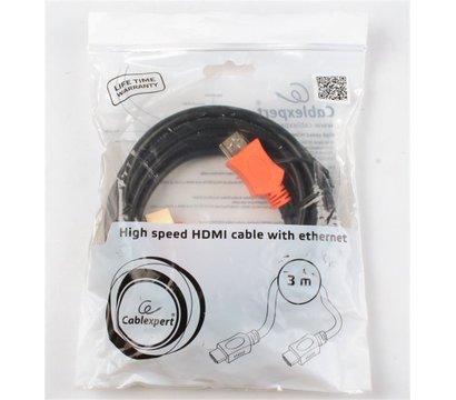 Изображение 2 Кабель мультимедийный Cablexpert HDMI-HDMI V.1.4, 3м Black — CC-HDMI4L-10