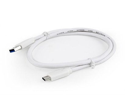 Изображение 2 Кабель Cablexpert USB 3.0 Type-A - USB Type-C , 1 м, White — CCP-USB3-AMCM-1M-W