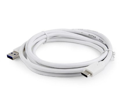 Изображение 2 Кабель Cablexpert USB 3.0 Type-A - USB Type-C , 1.8 м, White — CCP-USB3-AMCM-6-W