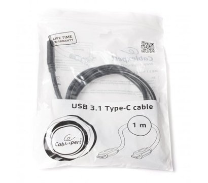 Зображення 2 Кабель Cablexpert USB 3.1 C/C, 1м — CCP-USB3.1-CMCM-1M