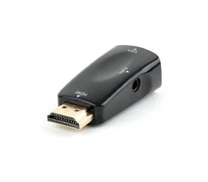 Зображення 2 Адаптер Cablexpert HDMI-VGA/3.5 мм Black — AB-HDMI-VGA-02