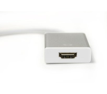 Изображение 2 Адаптер PowerPlant USB Type-C-HDMI 0.15м White — KD00AS1272