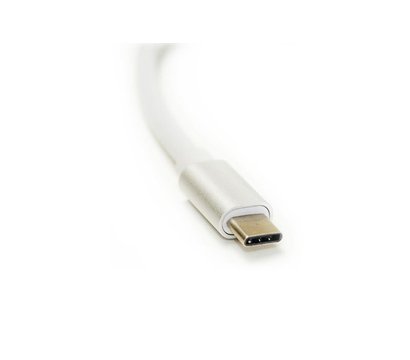 Изображение 3 Адаптер PowerPlant USB Type-C-HDMI 0.15м White — KD00AS1272