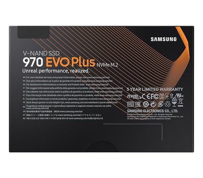 Зображення 4 Накопичувач SSD Samsung 970 EVO Plus 250GB M.2 PCIe 3.0 x4 MLC — MZ-V7S250BW