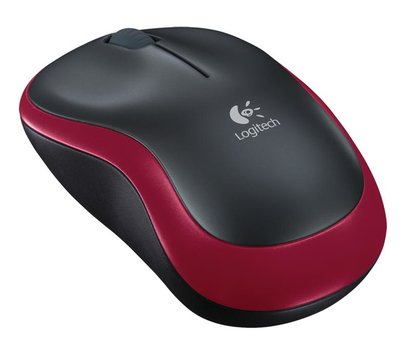 Изображение 2 Мышь Logitech M185 USB Red — 910-002237